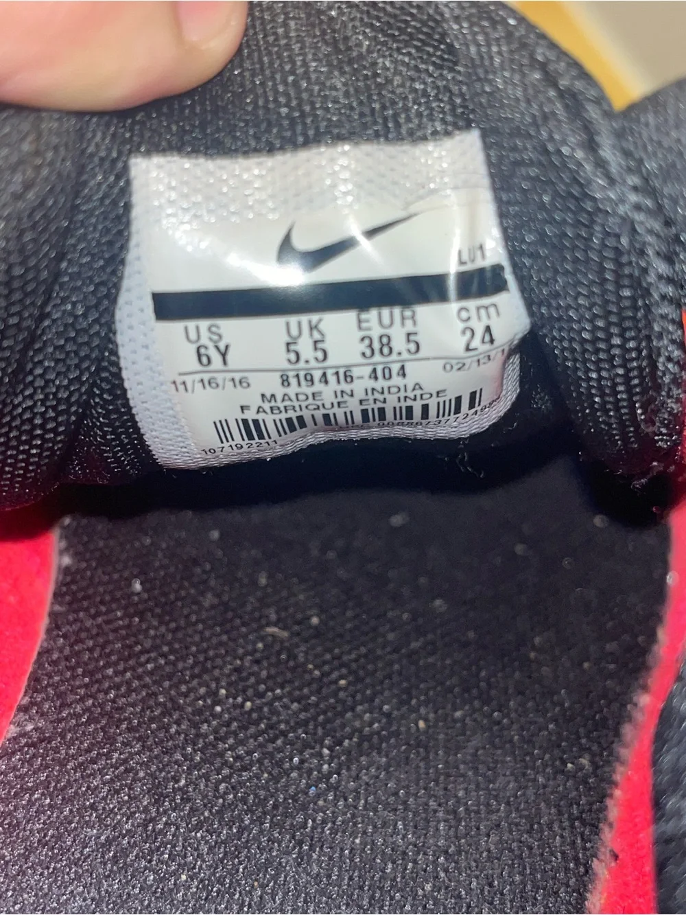 Nike Women's Gradient Pink Running Sneakers with Black Accents